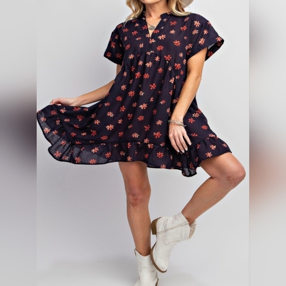easel Dresses & Skirts - EASEL Super Cute Babydoll Dress #478 - 483